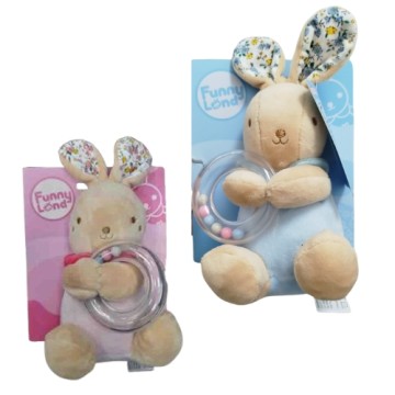 JUG CK PELUCHE FL608 CONEJO SONAJERO