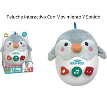 JUG CK PELUCHE FL241 PINGUINO C/SONIDO