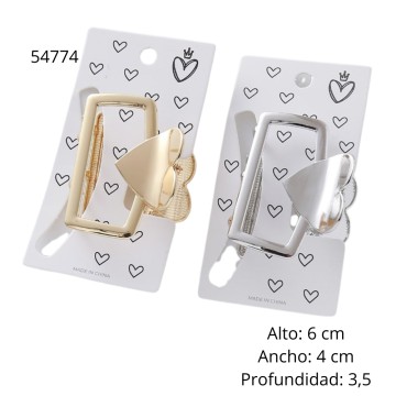 TG ACC BROCHE 54774/54775 METAL