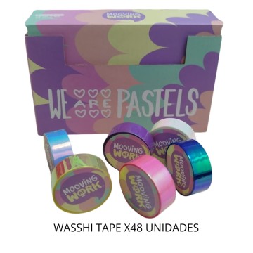 MAW WASHI TAPE PAST HOLO CJx48