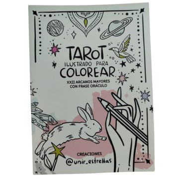 LIBRO SPLASH TAROT ILUSTRADO P/COLOREAR 1217