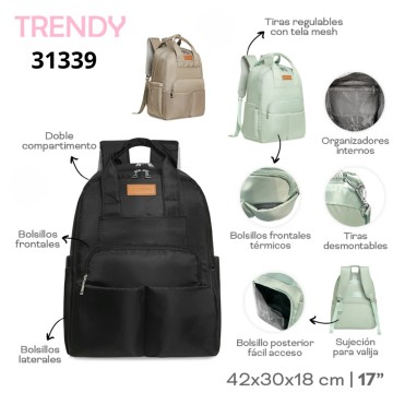 MOCHILA MATERNAL TRENDY 31339
