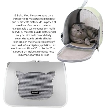 BZ MOCHILA P/MASCOTAS JK-2410 MOORPET