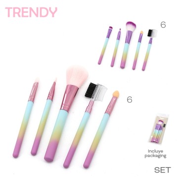 TG MAKE PINCEL SET 18711