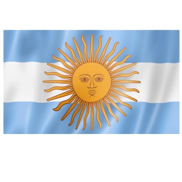 BANDERA ARG C/SOL 170x272