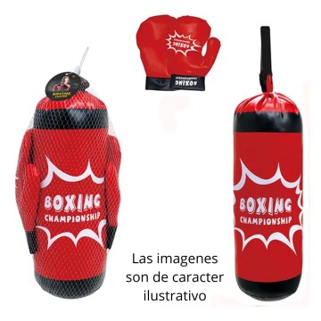 JUG CYB BOXEO SET 55717 BOLSA+GUANTES