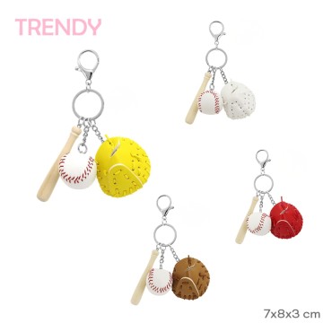 TG LLAVERO TRENDY 30801 BEISBOL