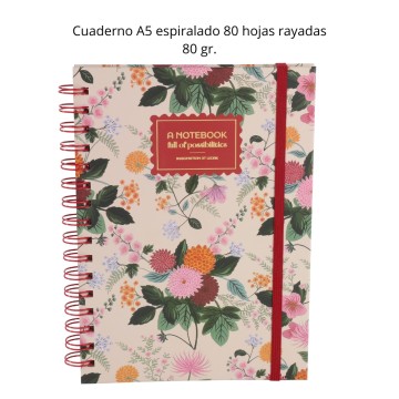 ART IBI HELEN CUADERNO A5 ESP 80hj 115330