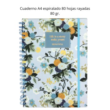 ART IBI HELEN CUADERNO A4 ESP 80hj 115335