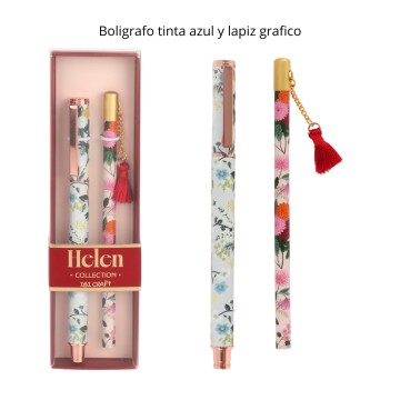 ART IBI HELEN BOLIGRAFO Y LAPIZ SET 070095
