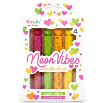 RESALTADO KIRUKI NEON VIBES x 4 180015