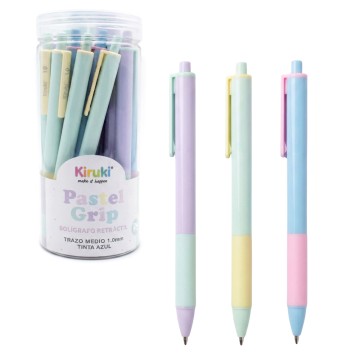 BOLIGRAFO KIRUKI PASTEL GRIP POTE x24u 110015