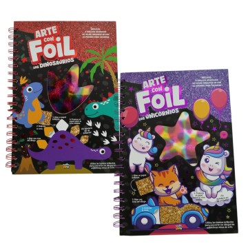 LIBRO SCHOOL ARTE C/FOIL LIST-724/725