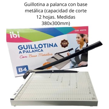 ART IBI GUILLOTINA OFICIO 400110 A PALANCA