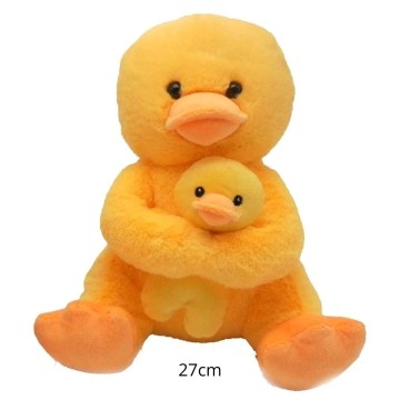 JUG CK PELUCHE FL324 PATO C/BEBE 27cm