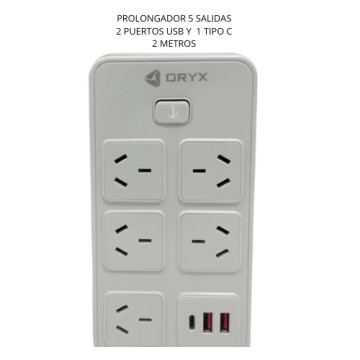 COMP PROLONGADOR OR-ZA02 5 SALIDAS