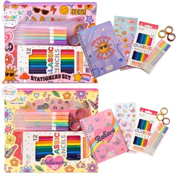 REG SET KIRUKI STATIONERY 300008 BELIEVE+YOU GOT