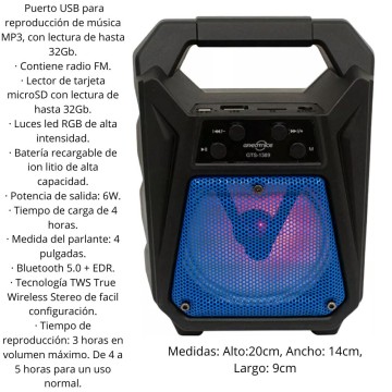 COMP PARLANTE GTS-1389 4
