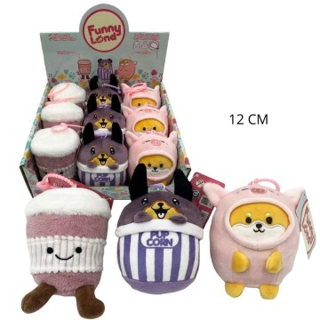 JUG CK PELUCHE FL094 SOFT PERRITO 12cm