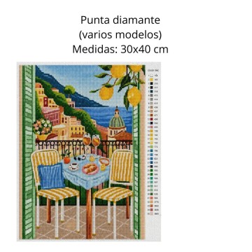 JUG CYB CUADRO DIAMOND GD-B 40x30cm