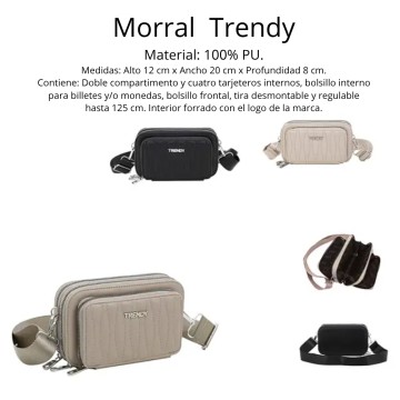 CARTERA TRENDY 31962 MORRAL