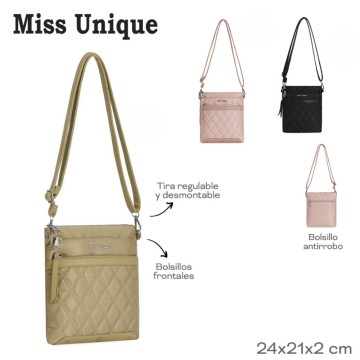 CARTERA MISS UNIQUE 30341 MORRAL