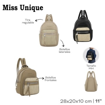 CARTERA MISS UNIQUE 32084 MOCHILA