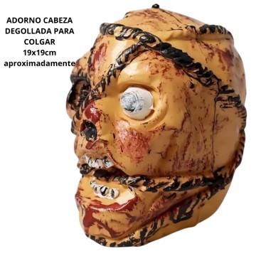 COT HALLOWEEN ADORNO CABEZA DEGOLLADO HA0004