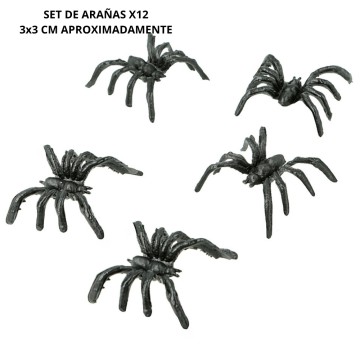 COT HALLOWEEN ARAÑA CHICA x12 007363