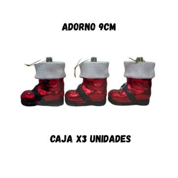 NAV ADORNO NAVIDAD x 3u 53083 ZAPATO