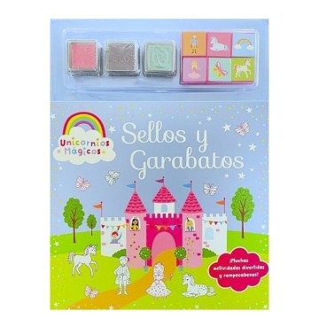 LIBRO G5 SELLOS Y GARABATOS UNICORNIOS MAGICOS