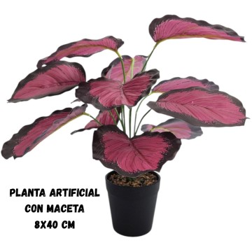 BZ DECO MACETA C/PL 91423
