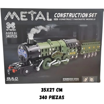 JUG MC METAL SET 340pz ZY1144287 TREN C/VAGON
