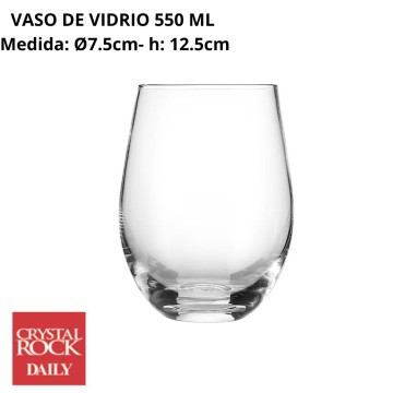 BZ VASO 550ml x6 66730011 DCS3001