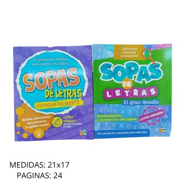 LIBRO SCHOOL SOPAS D/LETRAS LIST-840/1