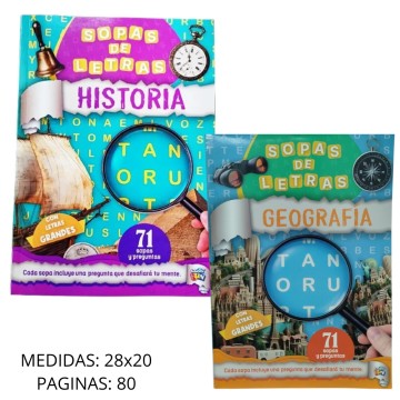 LIBRO SCHOOL SOPAS D/LETRAS LIST-806/7