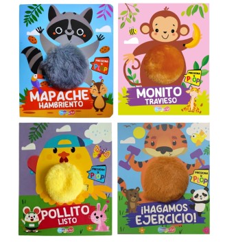 LIBRO DREAMS PRESIONA Y PLOP BFBRI1610/1/2/3