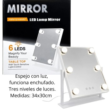 TG ESPEJO C/LUZ HZJ-628E LED
