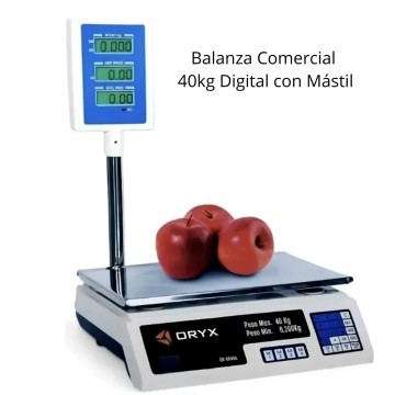 BZ ELEC BALANZA OR-BD40A DIGITAL 40kg