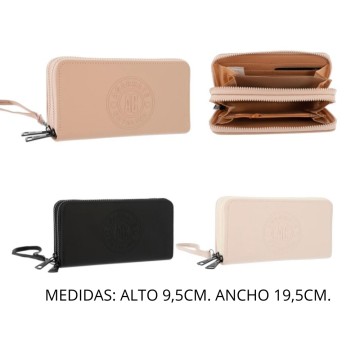 BILLETERA CYB ACBIV2769 DAMA FICHERO DOBLE