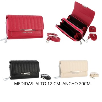 BILLETERA CYB ACBIV2748 DAMA BANDOLERA