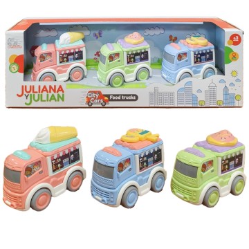 JUG JYJ JULIANA CITY CARS FOOD TRUCK x3 SISJYJ031
