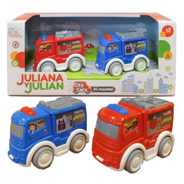 JUG JYJ JULIANA CITY CARS AL RESCATE x2 SISJYJ036