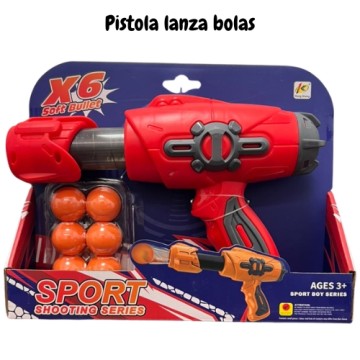 JUG CYB PISTOLA LANZA BOLAS 57203